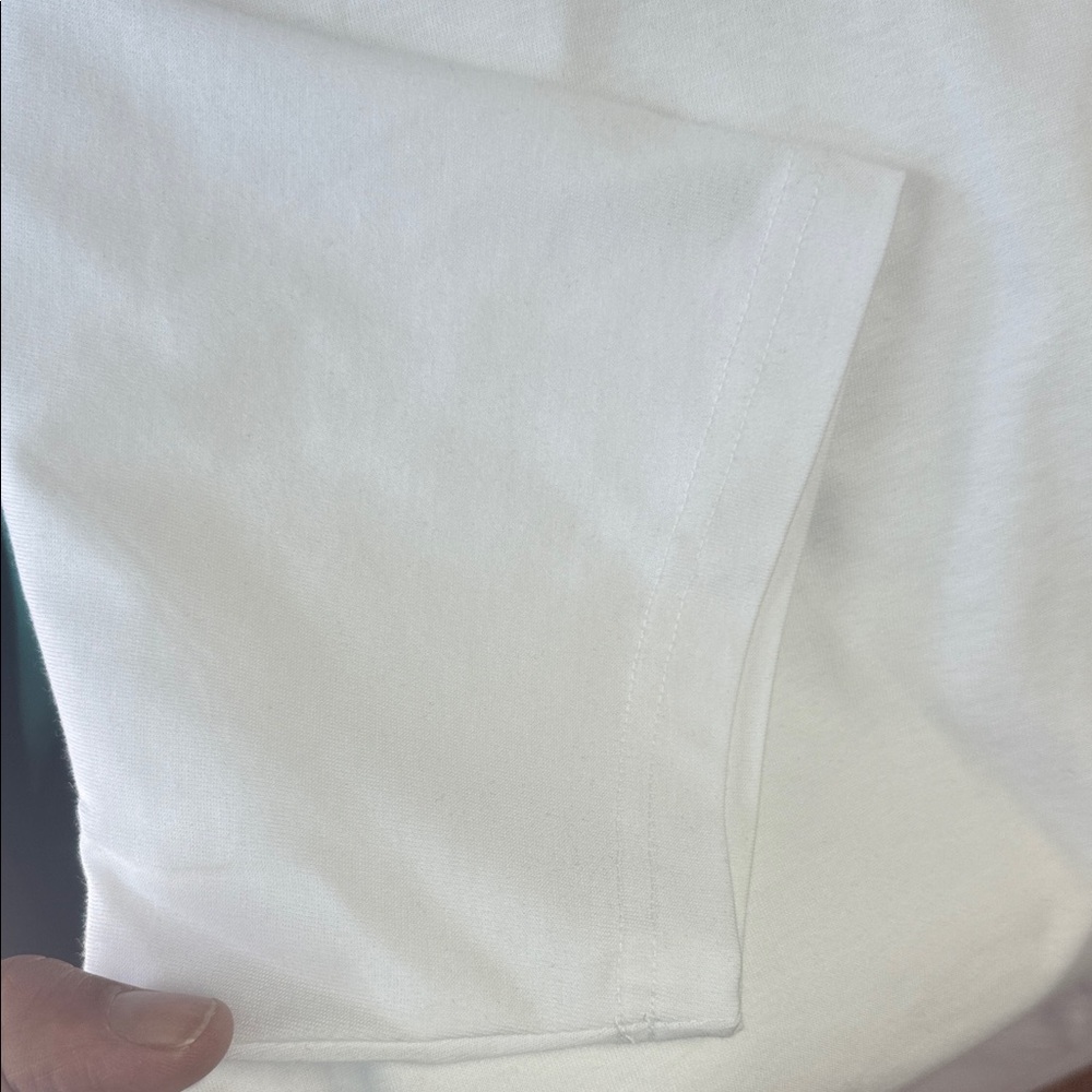 Fendi White T-Shirt with Logo Pocket - Picture 10 of 13